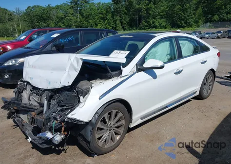 2017 Hyundai Sonata Sport из США, поврежденный, VIN 5NPE34AF4HH593478